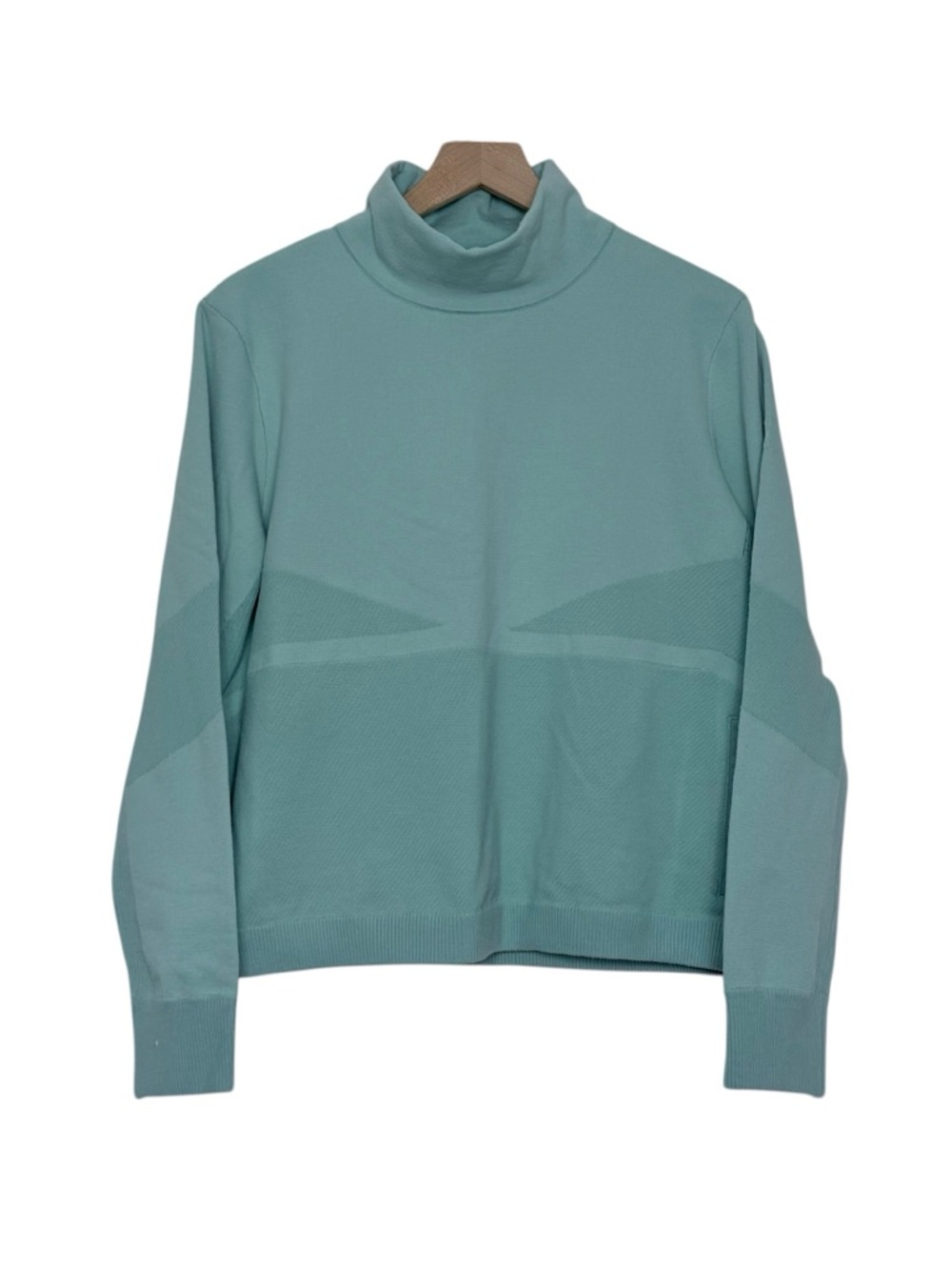 Smartwool Large Intraknit Alpine Pullover Mock Neck Green Outdoors Insulated